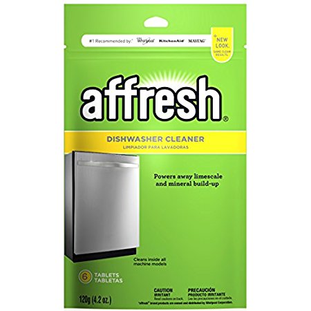 Affresh W10282479 Dishwasher Cleaner, 6 Tablets