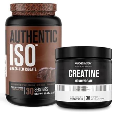 Jacked Factory Authentic ISO Grass Fed Whey Protein Isola