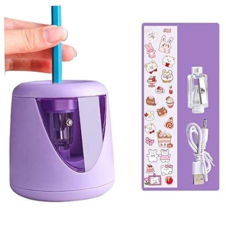 Electric Pencil Sharpener - AZLNRMU Cute Design Pencil Sh