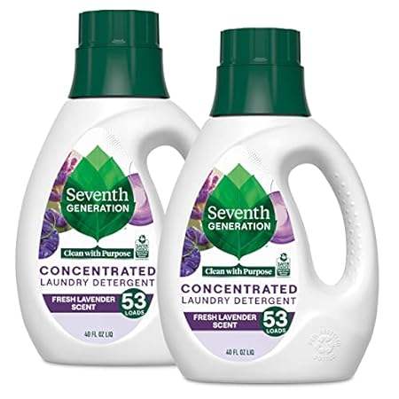 Seventh Generation Concentrated Laundry Detergent， Fresh