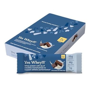 Fx Yes Whey Bar - 15g Whey Protein Bar with Creatine to S