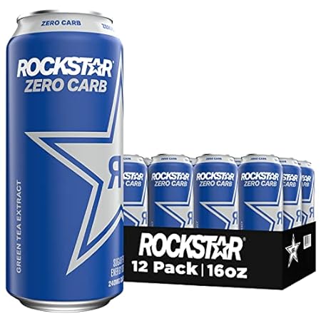 Rockstar Zero Carb 16oz 12pk