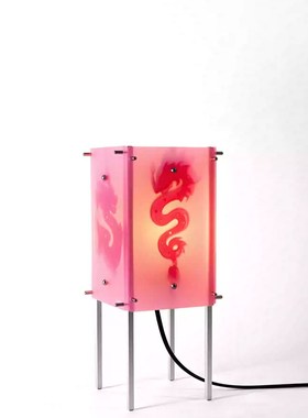 新款NUTZ新宫灯doodohouse国F风新中式葫芦图腾龙海棠台灯氛围灯