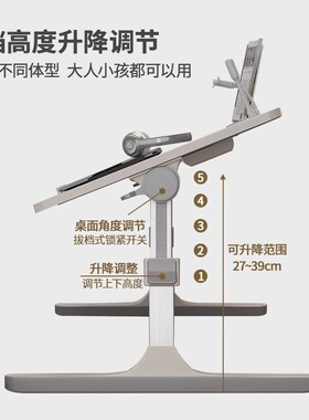 新品IKAE床上小桌子可升降电y脑桌学生宿舍折叠桌简约家用简易卧