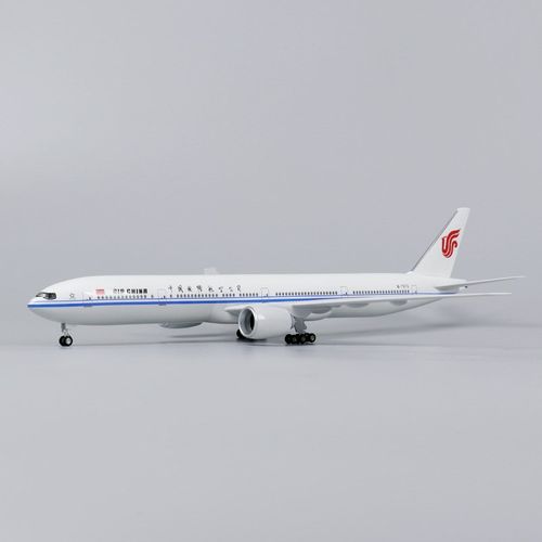 新款南航波音777n带起落架仿真静态飞机模型摆件南航空纪念品成品