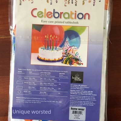 新款生日派对桌布喜庆节日u台布庆祝活动摆拍餐布欧式餐厅聚会学