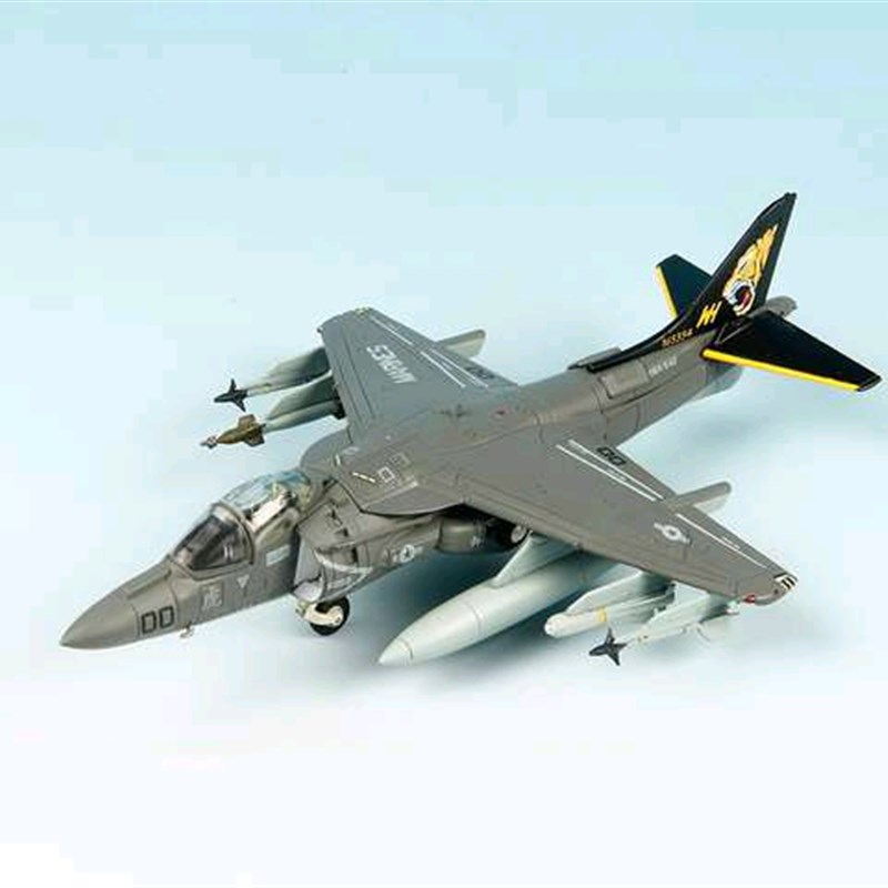 新款收藏家HM HA2621 AV8B+ VMA542K老虎中队1/72合金飞机模