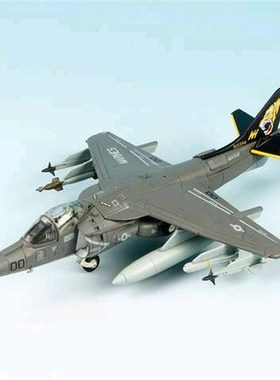 新款收藏家HM HA2621 AV8B+ VMA542K老虎中队1/72合金飞机模
