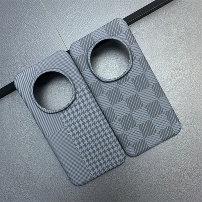 超薄碳纤维纹理适用荣耀Magic7手机壳水印工艺magic6pro炭黑千鸟棋盘magic6至臻凯夫拉同款硬超薄大孔火山口