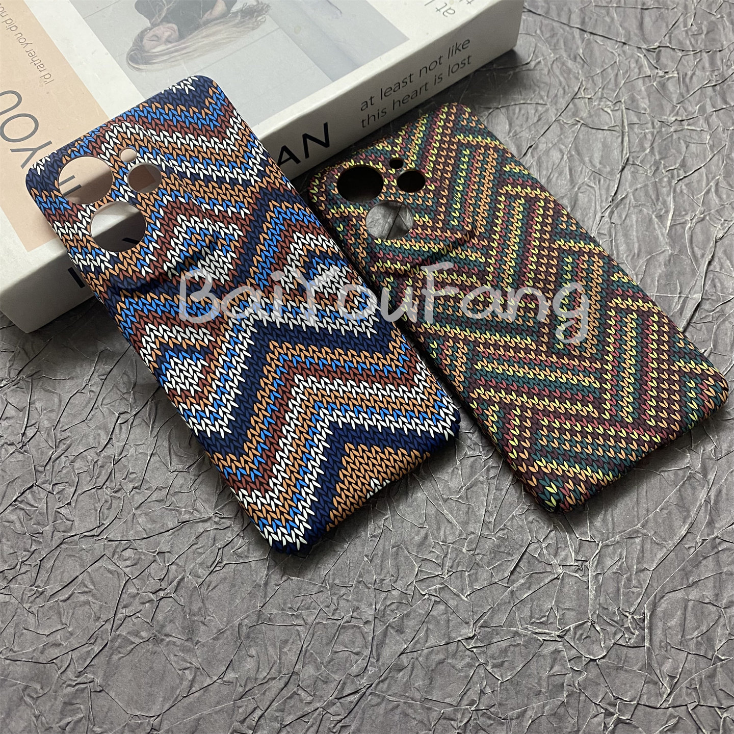 适用Realme真我GT6手机壳新款浮雕夜光碳纤维纹理保护套波西