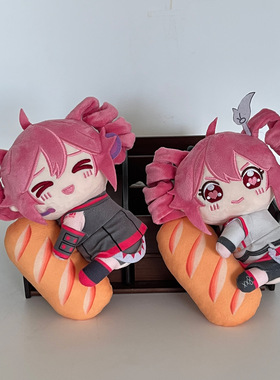 跨境新品重音Teto 法棍面包kasane teto plush毛绒玩具玩偶公仔