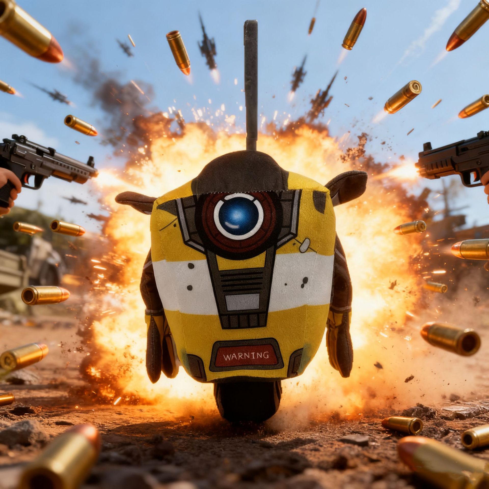 跨境新品现货无主之地4游戏毛绒