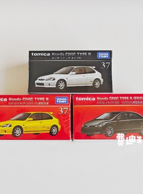 TOMY多美卡TOMICA黑盒TP37 头文字D 本田思域Type R 初回 EK9 FD2