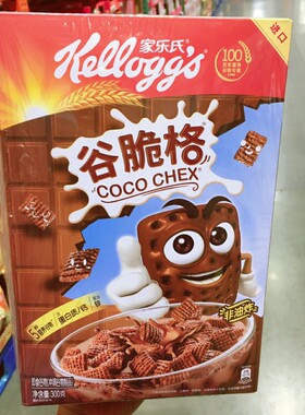 家乐氏谷脆格麦片巧克力可可味