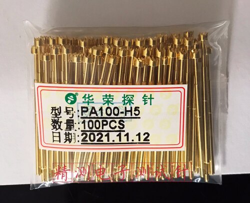 华荣探针梅花头测试弹簧测试顶针