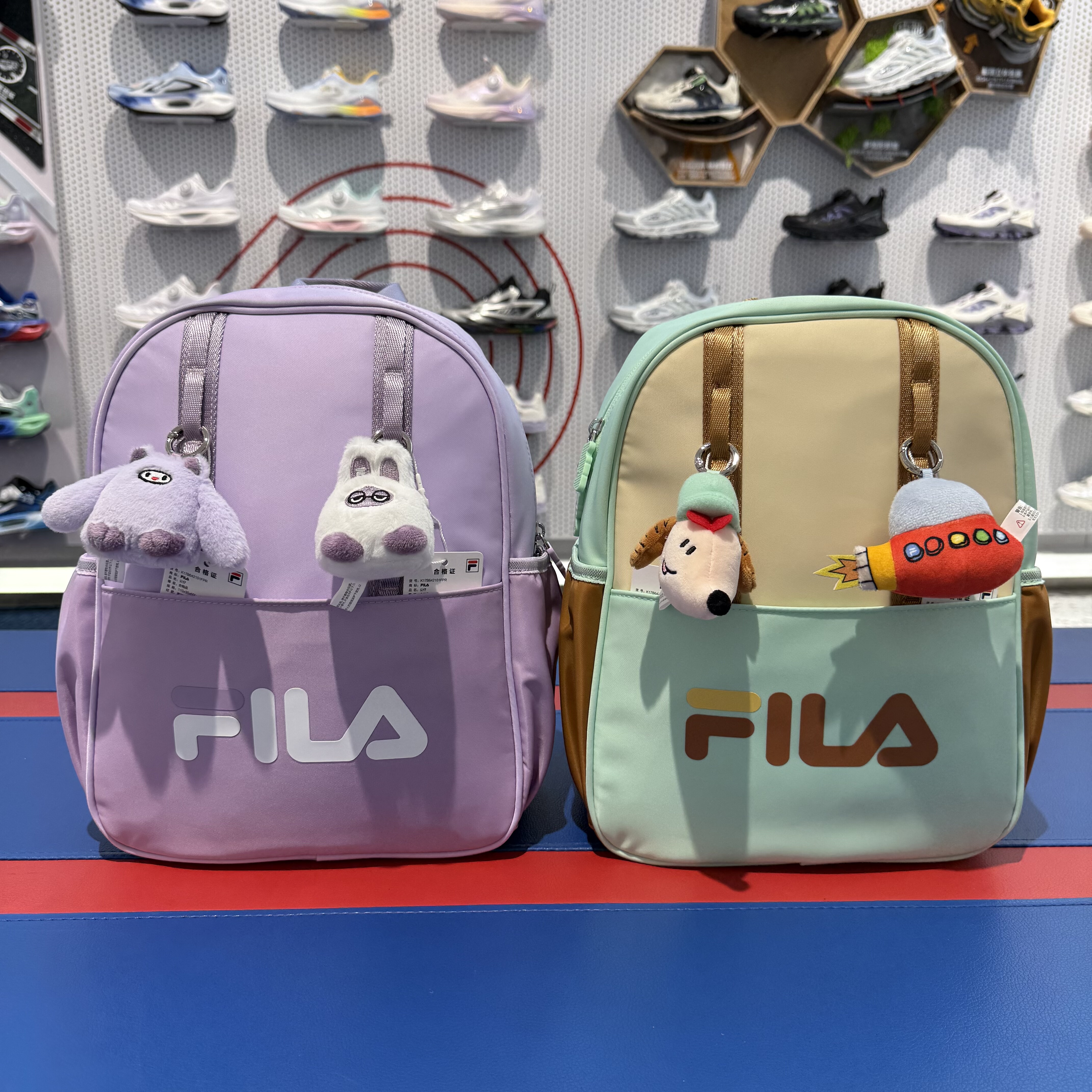 FILA斐乐书包幼童幼儿园双肩包