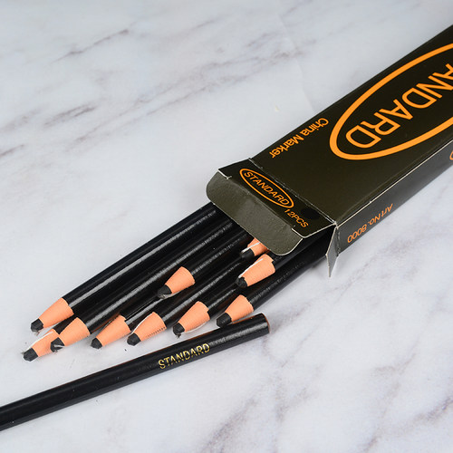 STANDARD韩国特种 拉线蜡笔木工服装布料纺织木材陶瓷 瓷器白红黑