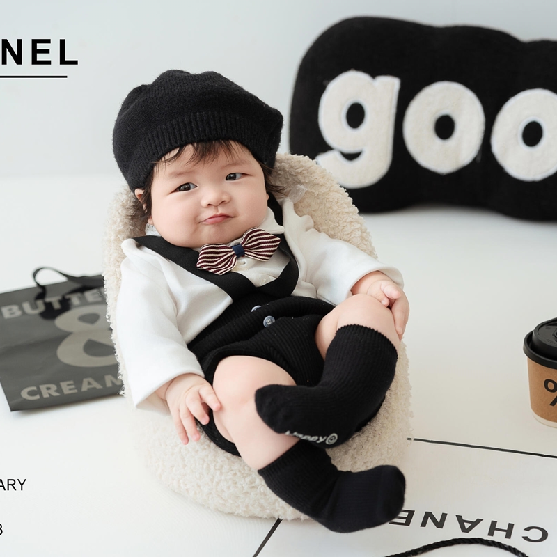 儿童影楼百天照摄影道具衣服