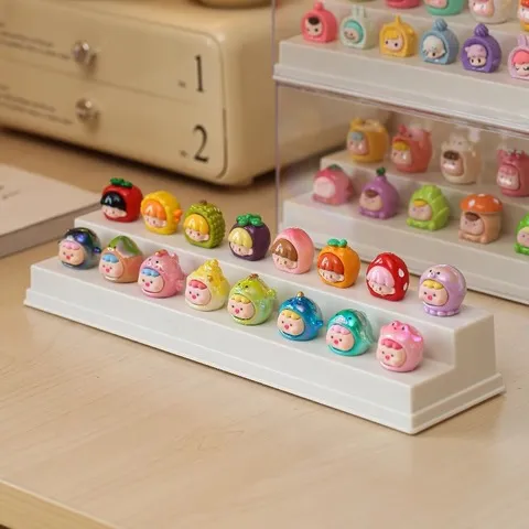 手办透明亚克力收纳盒小摆件展示柜防尘展示架盲盒粒展示盒收纳萌,收纳整理,其他收纳,淘宝优惠券,粉丝福利购,淘宝优惠卷