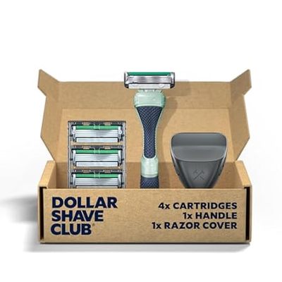 Dollar Shave Club | Acne Friendly Shaving Kit | 4 Blade R