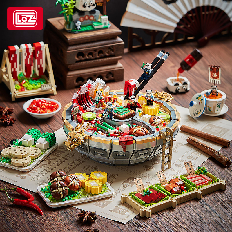 LOZ小颗粒积木成人高难度