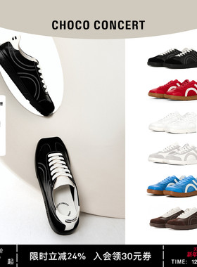 李兰迪同款CHOCO CONCERT设计鞋履丨 圆方空气德训鞋新品女训练鞋