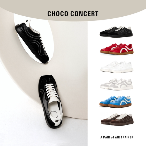 李兰迪同款CHOCO CONCERT设计鞋履丨 圆方空气德训鞋新品女训练鞋