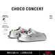 CONCERT设计鞋 拖鞋 履 CHOCO 圆方不对称洞洞鞋 女夏季 男女同款