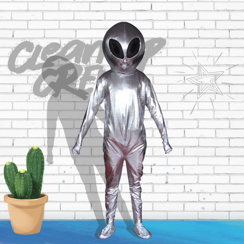 火星人卡通行走人偶服装人穿的外星人cosplay玩偶衣服舞台道具服