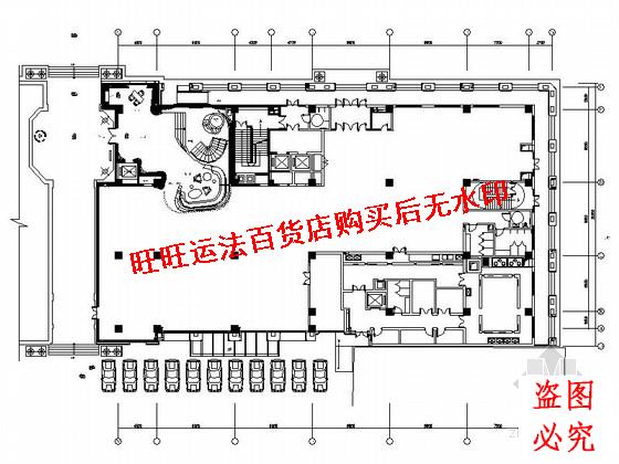 皇家游艇会所室内装修施工cad图纸（含效果）