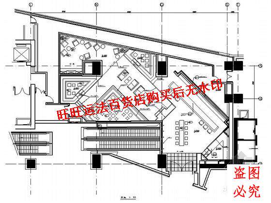 某酒店内酒吧装修cad图纸室内设计装修dwg图