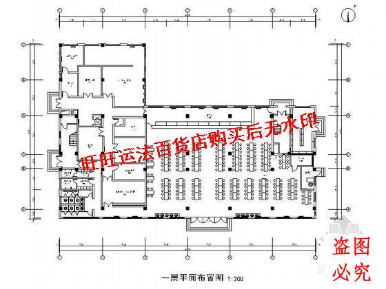 现代风格六层宿舍楼室内装修施工cad图纸室内设计装修dwg图