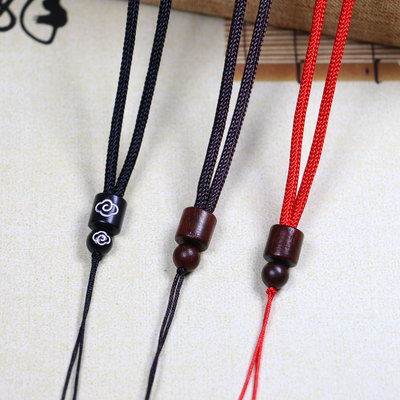 DIY吊坠绳木质头项链挂件