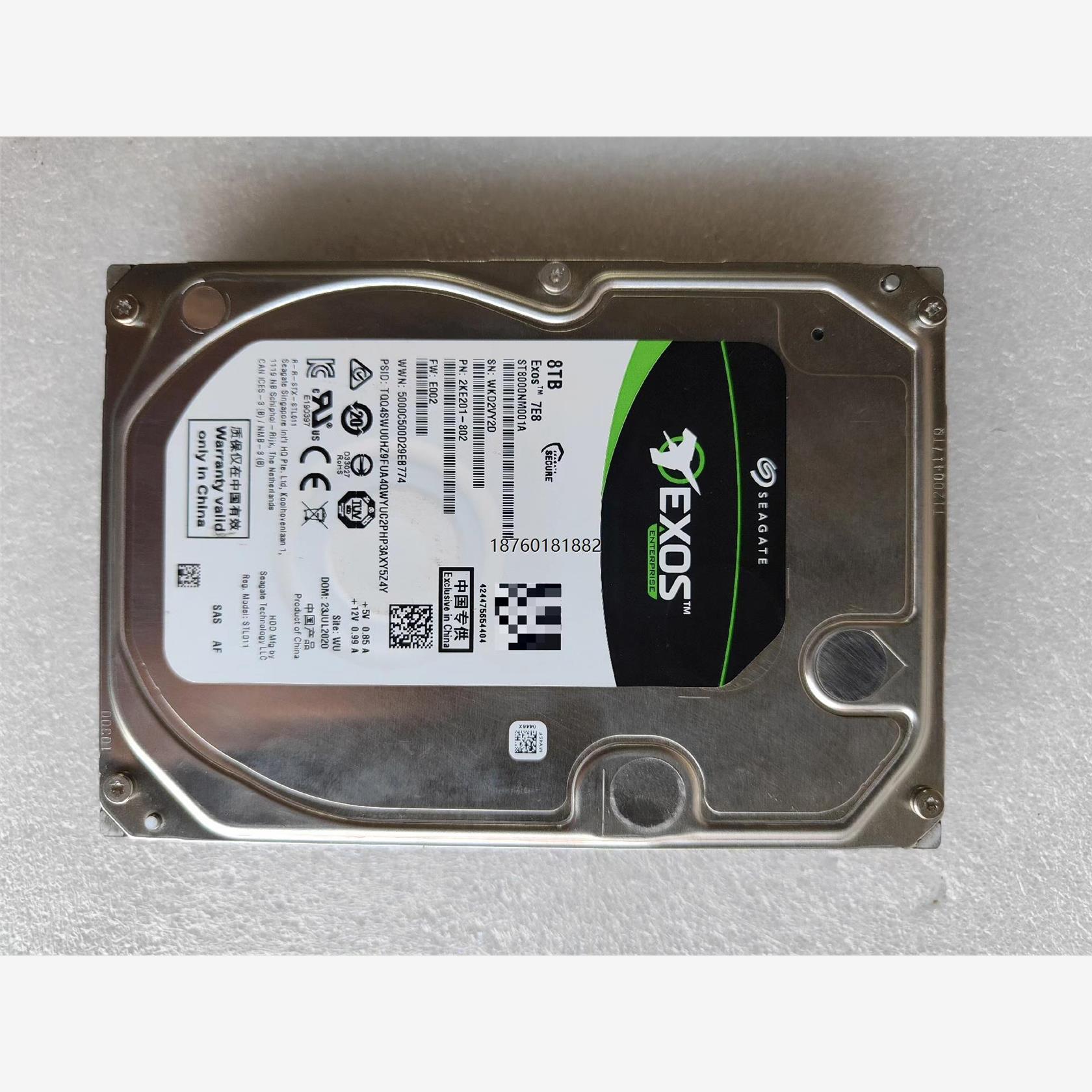 议价原装 Seagate/希捷ST8000NM001A/0075 电子元器件市场 其它元器件 原图主图