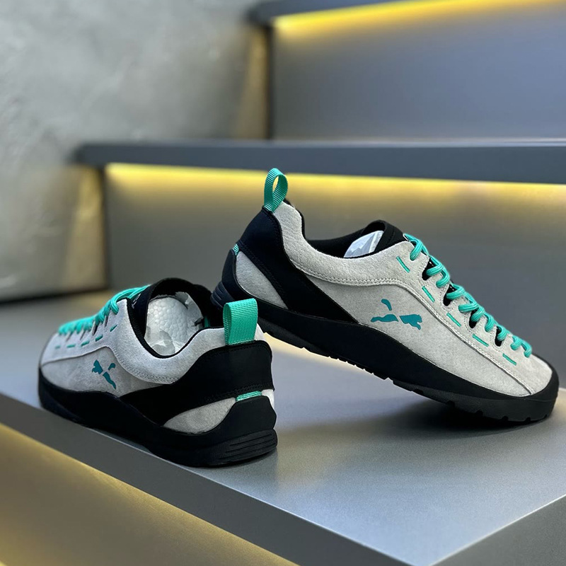 男鞋2025秋季新款时尚百搭软底低帮板鞋翻毛皮系带防滑爆款休闲