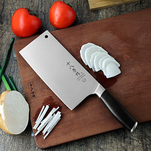 十八子作汇锦斩切两用刀 8259斩切刀家用不锈钢菜刀