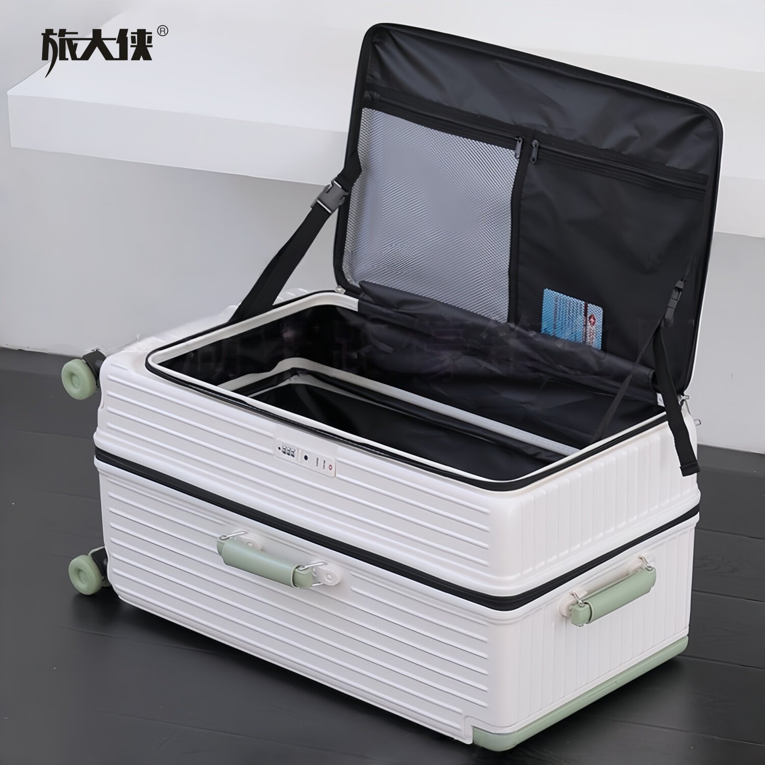 大容量行李箱34寸可扩容宽拉杆箱