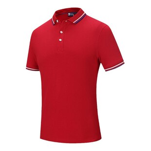 短袖 夏季 棉服装 polo衫 企业工作服定制刺绣字 t恤印logo广告文化衫
