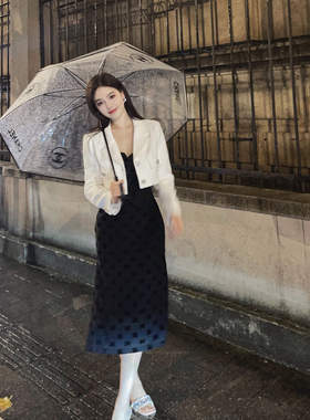 nicky 精致小香外套女秋季名媛风修身短外套优雅春秋重工上衣气质