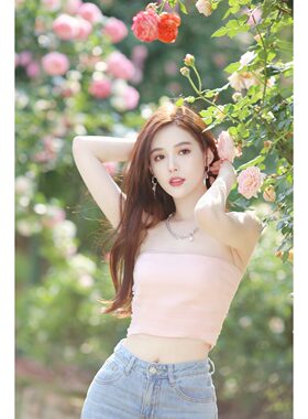 nicky 『限时3折起』夏季吊带抹胸上衣女2025年短款设计感小众