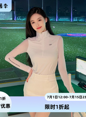 nicky 白色休闲套装长袖上衣半身裙女2025新款高尔夫两件套名媛