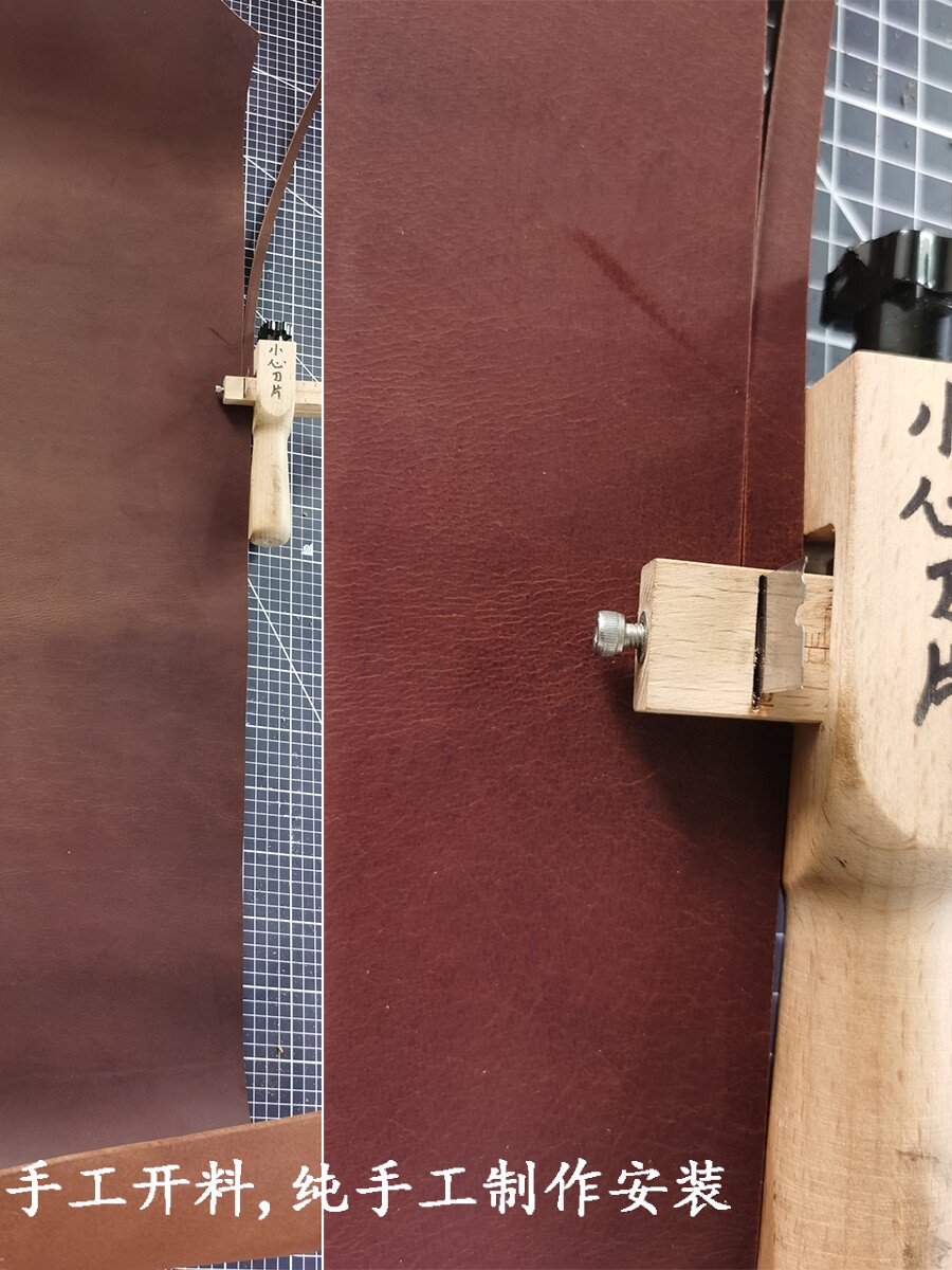 가죽 벨트 루프 수제 DIY 가죽 바지 벨트 어깨 스트랩 루프 테일 스트랩 야채 무두질 가죽 첫 번째 레이어 황동