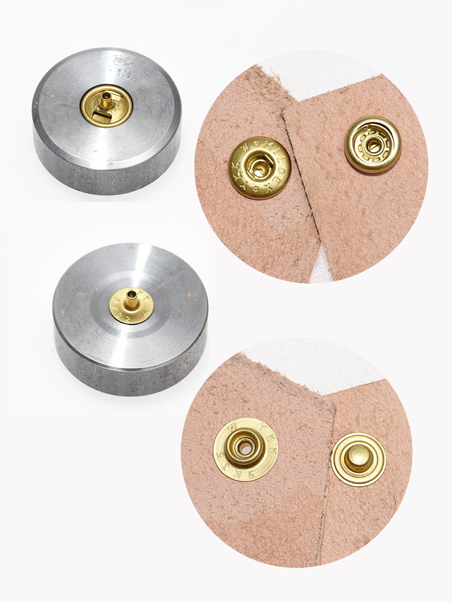 日本YKK大号四合扣SK75/SW65黄铜