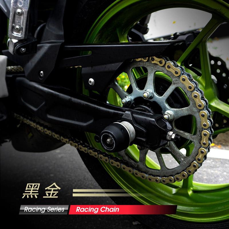 MOTOMAX摩迈仕520彩色油封链条适用NINJA400春风本田雅马哈