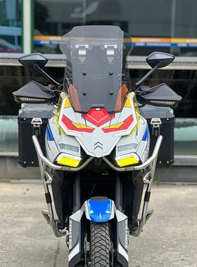 天飞仕适用于升仕703F挡风改装加宽风挡703F烟灰风挡直线前挡配件