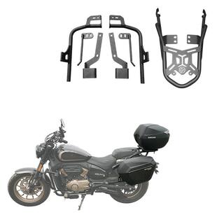 适用新款于隆鑫无极CU250尾架夏德边箱支架SHAD三箱边包原车改装