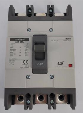 原装LS产电塑壳断路器ABS33C53C103C203C403C603C空气开关
