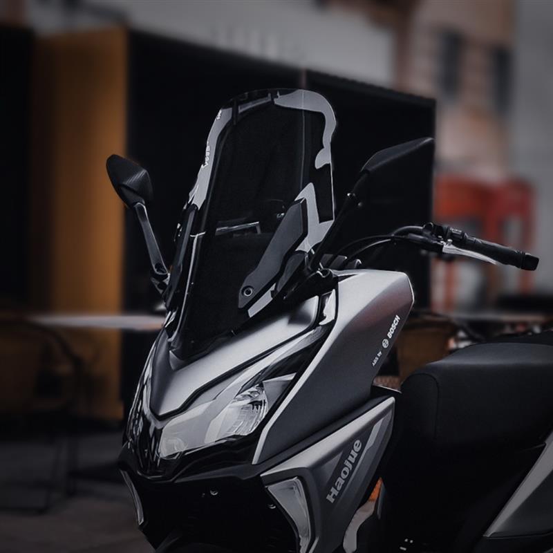 天飞仕适用豪爵ADX125风挡改装adx125后视镜前移前挡风挡雨板配件