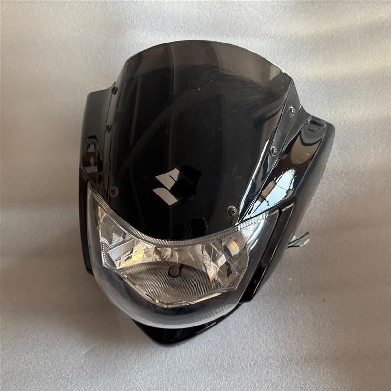 适用于轻骑铃木机车配件 EN锐爽150-3/3A客厅灯导流罩灯罩珠光黑