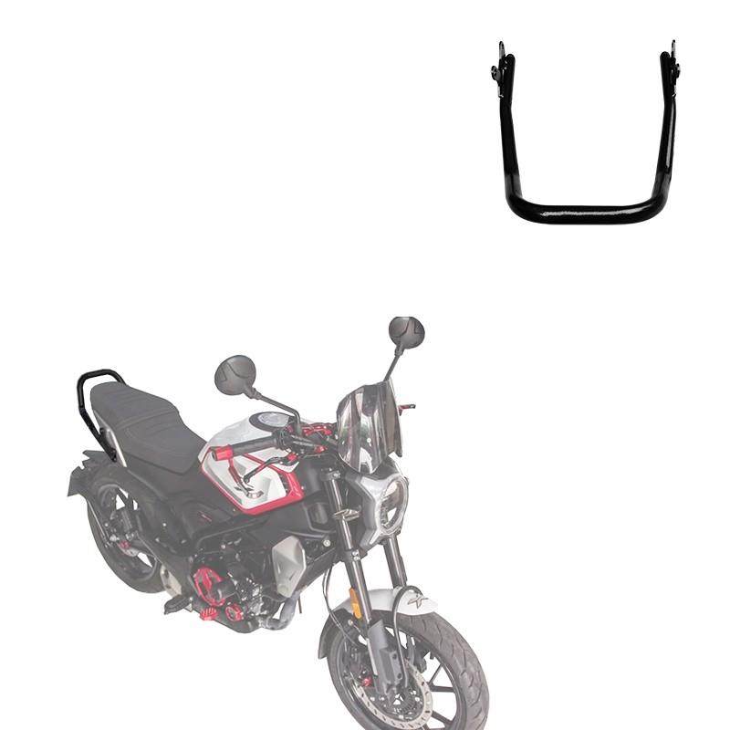 适用新款于春风摩托CLX250后扶手CLX700加厚碳钢尾翼原车改装